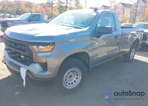 2026 Chevrolet Silverado 1500 2Wd Long Bed Wt z USA, uszkodzony, nr VIN 3GCNAAEK8TG133009